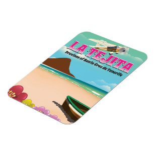 Strandpromenade La Tejita Tenerife Magnet