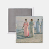 Strandpromenade Magnet (Vorderseite/Rückseite)