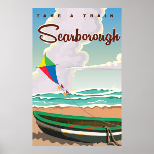 Strandpromenade Poster