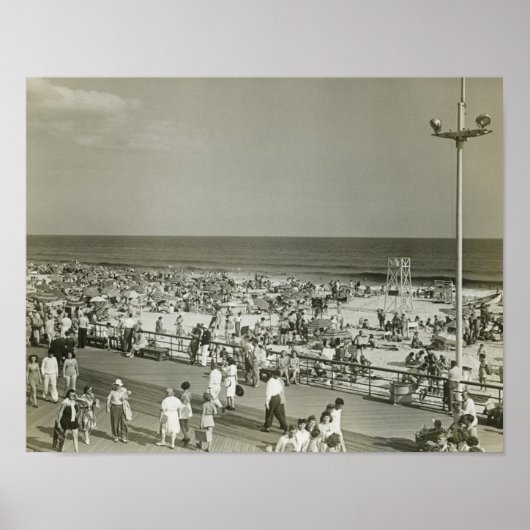 Strandpromenade Poster (Vorne)