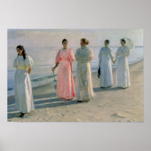 Strandpromenade Poster