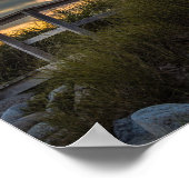 Strandpromenade Poster (Ecke)