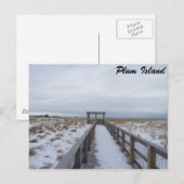 Strandpromenade Postkarte (Vorne/Hinten)