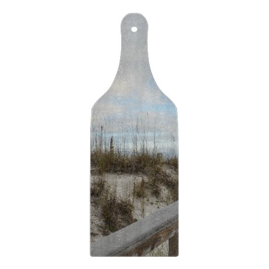 Strandpromenade Schneidebrett (Vorderseite)