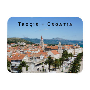 Strandpromenade von Trogir - Dalmatien, Kroatien Magnet