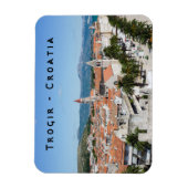 Strandpromenade von Trogir - Dalmatien, Kroatien Magnet (Vertikal)