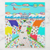 Strandpromenade Wine Club Locarno Weinetikett (Einzelnes Label)