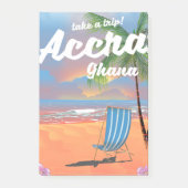 Strandprospekt für Accra Ghana Post-it Klebezettel (Vorderseite)