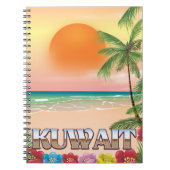 Strandprospekt kuwait notizblock (Vorderseite)