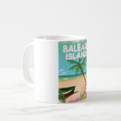Strandproster der Balearen Kaffeetasse (Vorderseite Links)