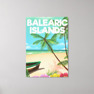 Strandproster der Balearen Leinwanddruck