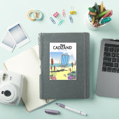 Strandproster von Cadzand Aufkleber (iPad Hülle)