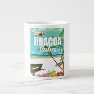 Strandproster von Jibacoa Jumbo-Tasse