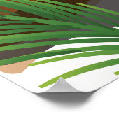 Strandproster von Jibacoa Poster (Ecke)