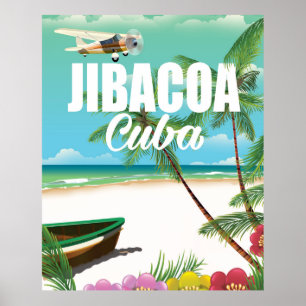 Strandproster von Jibacoa Poster