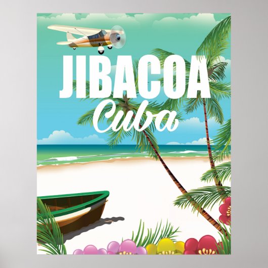 Strandproster von Jibacoa Poster (Vorne)