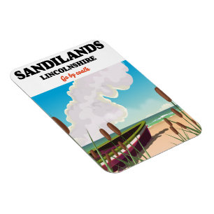 Strandproster von Sandilands Lincolnshire Magnet