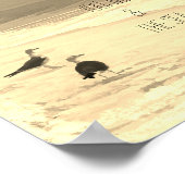 Strandquotenfoto Poster (Ecke)