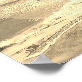 Strandquotenfoto Poster (Ecke)