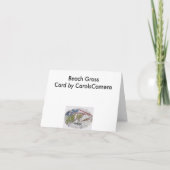 Strandrasensamen auf der IBSP-Karte Karte (Rückseite)