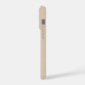 Strandräuber Waschbär Surfer – Lustiger Vintage iPhone Hülle (Linke Seite)