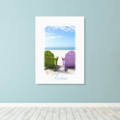 Strandrealxation Leinwanddruck (Insitu (Holzboden))