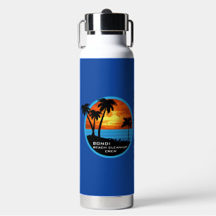 Strandreinigung - Freiwillige Crew Trinkflasche
