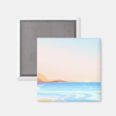 Strandreisen Magnet (Vorderseite/Rückseite)