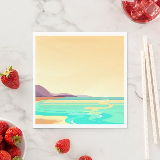 Strandreisen Serviette (Beispiel)