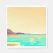 Strandreisen Serviette (Vorderseite)