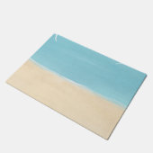 Strandsand Aqua Fußmatte (Schrägansicht)