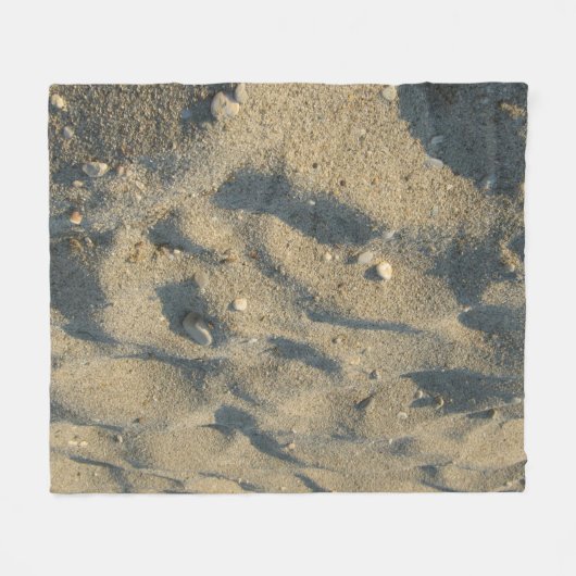 Strandsand-Camouflageabdeckung Fleecedecke (Vorderseite (Horizontal))