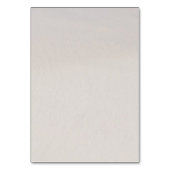 Strandsand mit Hochzeitskarte Tischnummer (Rückseite)