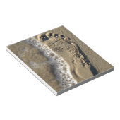 Strandsand Notizblock (angewinkelt)