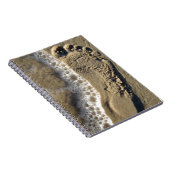 Strandsand Notizblock (Rechte Seite)