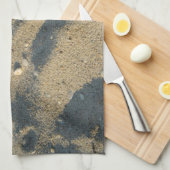 Strandsand-Sommerabdeckung Geschirrtuch (Viertel Falte)