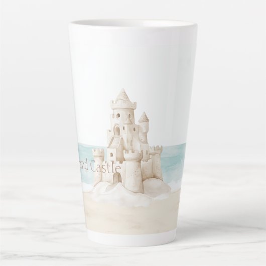 Strandsandburg Milchtasse (Vorderseite)