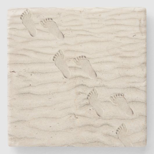 Strandsandfugen Steinuntersetzer (Vorderseite)