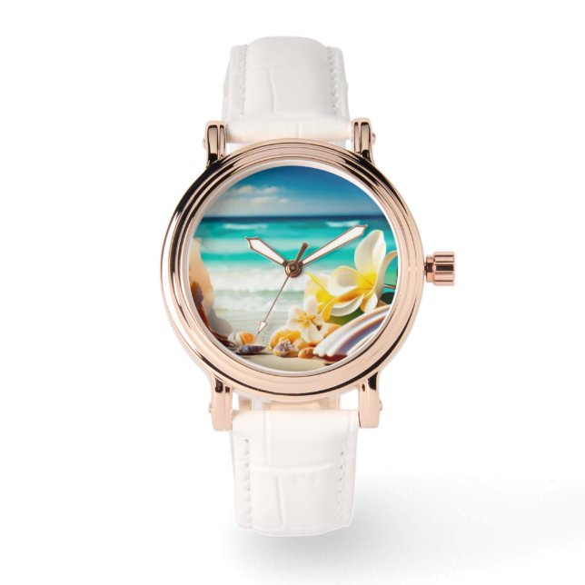 Strandschätze Armbanduhr (Vorderseite)
