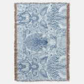 Strandschätze in Blau Decke (Vorderseite Vertikal)