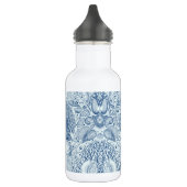 Strandschätze in Blau Edelstahlflasche (Links)