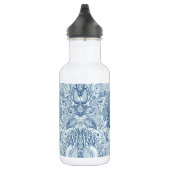 Strandschätze in Blau Edelstahlflasche (Rechts)