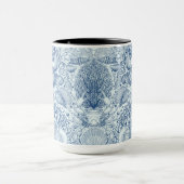 Strandschätze in Blau Tasse (Zentrum)