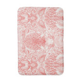 Strandschätze in Korallenrot Badematte (Vorderseite Vertikal)