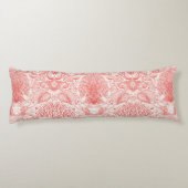 Strandschätze in Korallenrot Seitenschläferkissen (Rückseite)