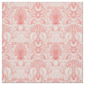 Strandschätze in Korallenrot Stoff (Muster)