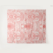 Strandschätze in Korallenrot Wandteppich (Vorderseite (Horizontal))