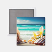 Strandschätze Magnet (Vorderseite/Rückseite)