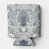 Strandschätze, Muscheln, Krabben, Korallen und Mee Dosenkühler (Rückseite)