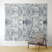 Strandschätze, Muscheln, Krabben, Korallen und Mee Wandteppich (Beispiel (Horizontal))